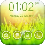 Logo of Green Nature Go Locker Theme android Application 